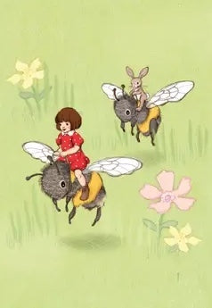 Bee adventure postcard