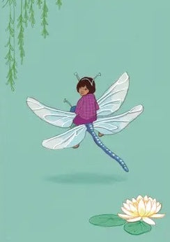 Dragonfly postcard
