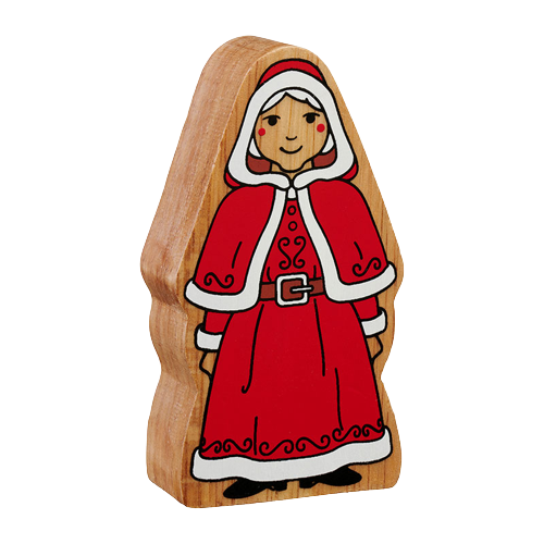 Natural red and white Mrs Claus