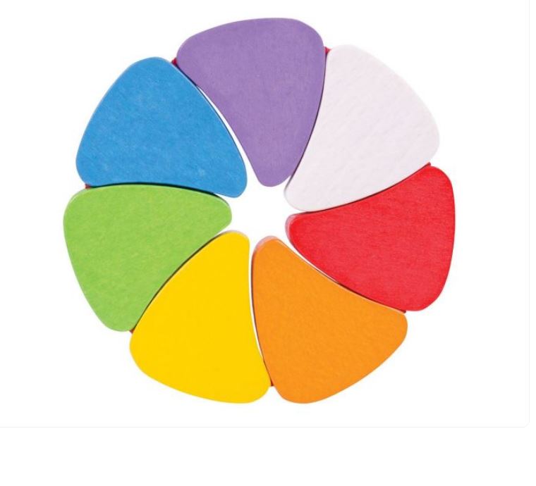 Rainbow Petals Grasp Toy