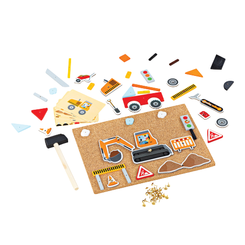 Construction 'Pin A Shape'