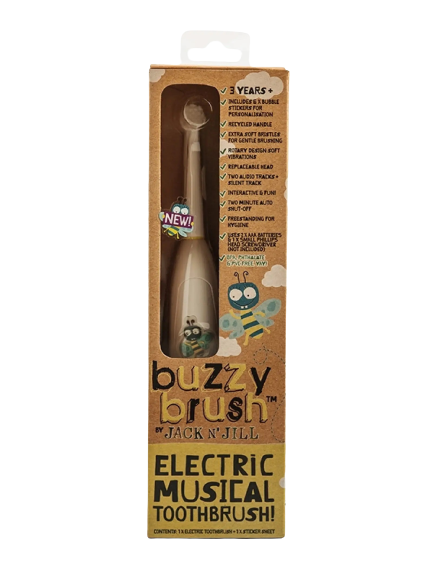 Jack N' Jill - Buzzy Brush Musical Electric Toothbrush