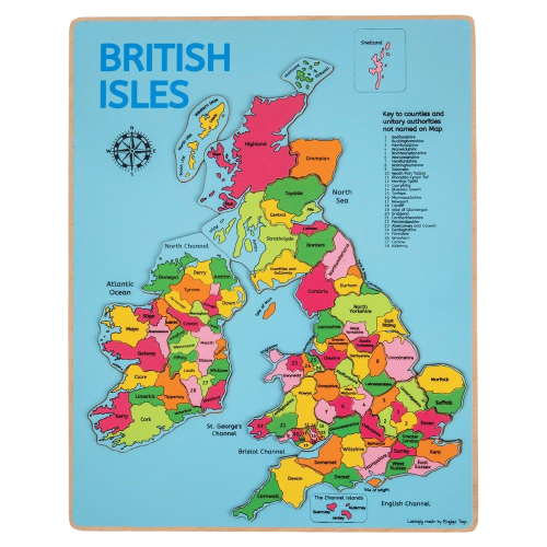 British Isles Inset Puzzle