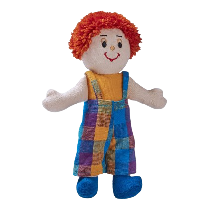 Doll - Boy with White Skin & Red Hair