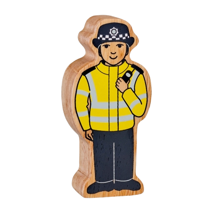 Natural Yellow and Black Policewoman
