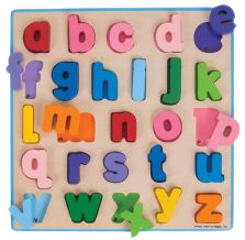 Lowercase Wooden Alphabet Puzzle