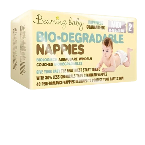 Bio-Degradable Eco Nappies - Size 2