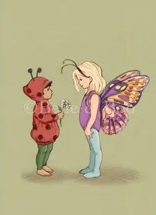 Bug friends postcard