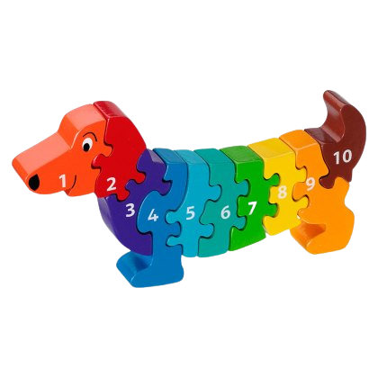 Jumbo Dog 1-10 Jigsaw Puzzle