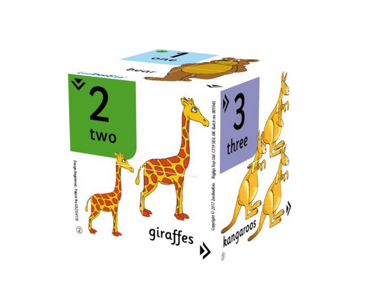 First Numbers Cube Book
