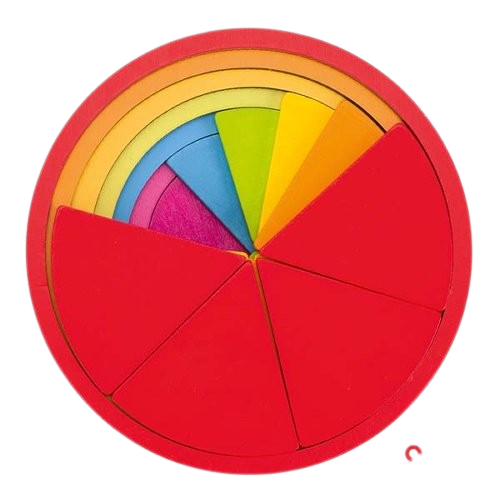 Fraction Puzzle Circle