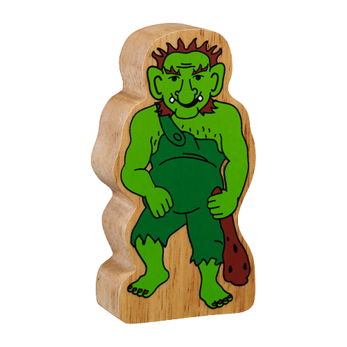 Natural green troll