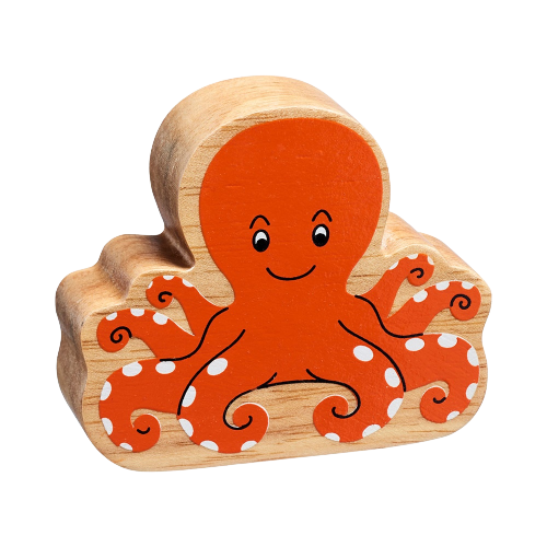 Natural Orange Octopus
