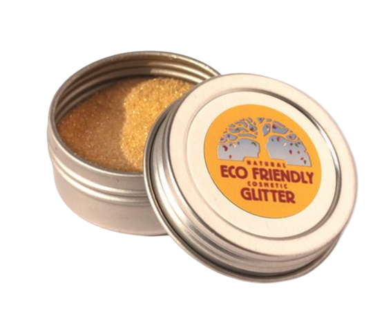 Natural Earth Paint - Eco Glitter Pot Gold