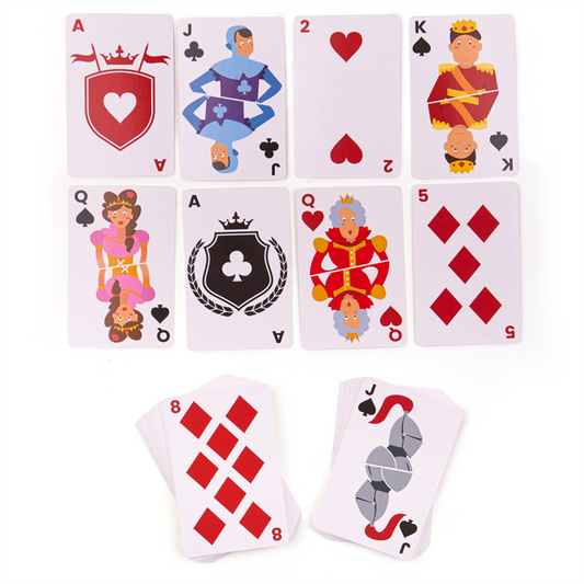 Deck of playing cards