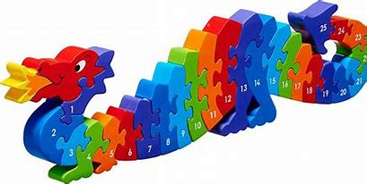 Dragon 1 - 25 Number Jigsaw