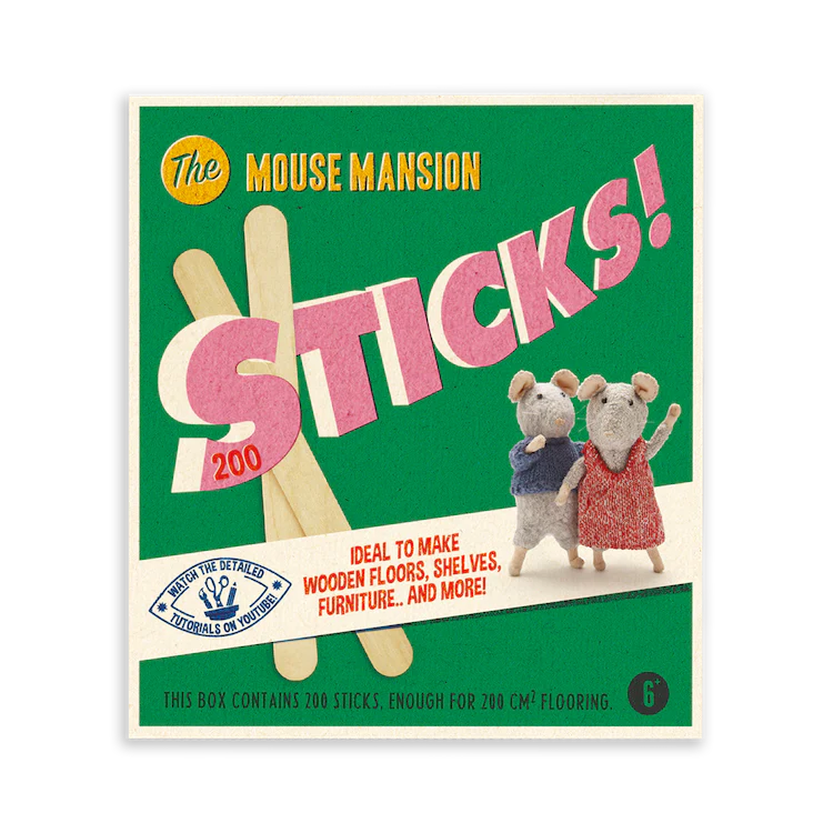 Mouse Mansion - Sticks & Glue