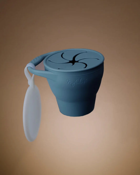 Snack Cup with Lid - Cadet Blue