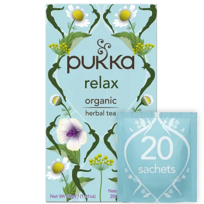 Pukka Relax Organic Herbal Tea