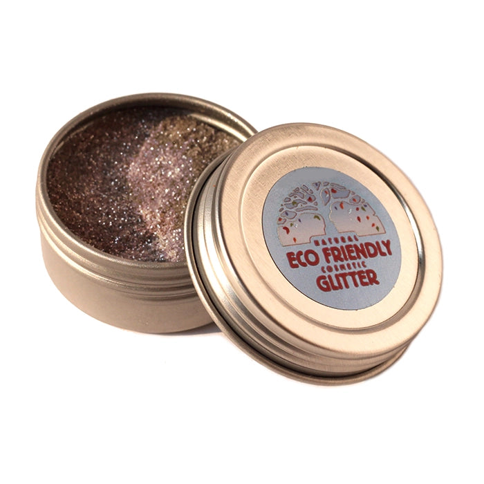 Natural Earth Paint- Eco Glitter Pot Silver