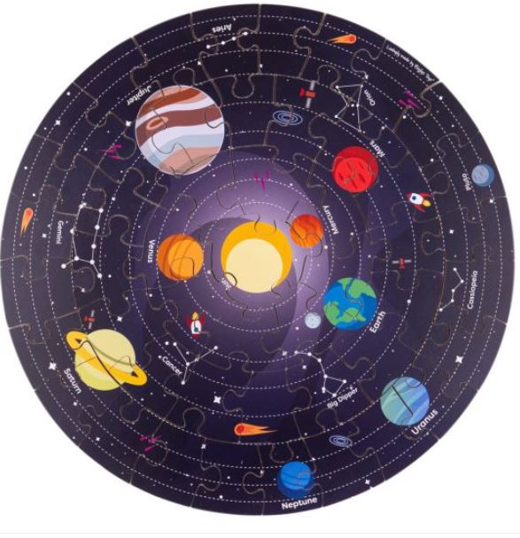 solar system puzzle